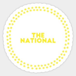 The National Band Geese of Beverly Road Sticker